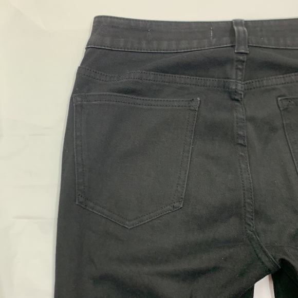 Women Pilcro And the Letterpress Black High-Rise Denim Leggings Size 27 - Picture 11 of 12